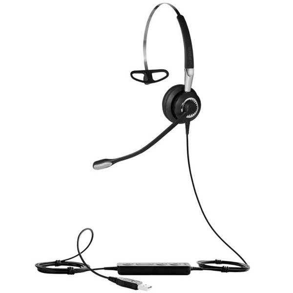 Jabra BIZ 2400 II 3 in 1 Mono USB Wired Headset with NC Mic for Microsoft Lync