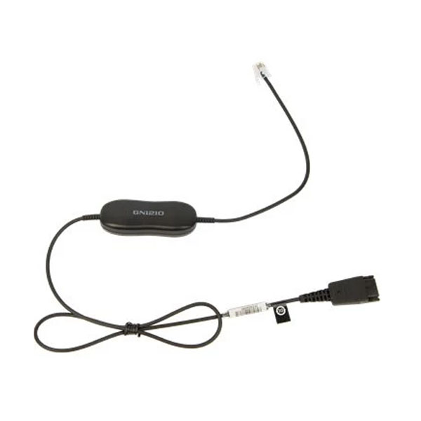 Jabra GN1210, QD to RJ9 Carbon 20