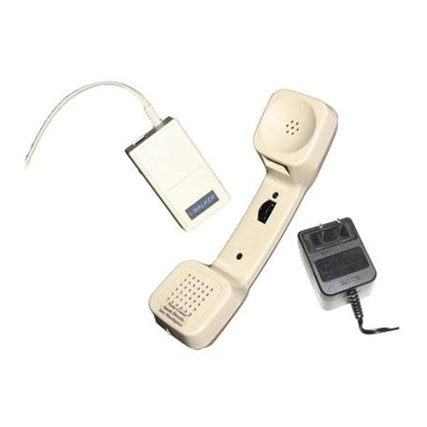 Walker W6-UNI-F-00 F-Style Amplified Handset