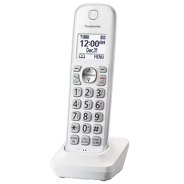 Panasonic KX-TGDA50W1 DECT 6.0 Caller ID Cordless Handset